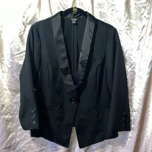 Guess button black blazer